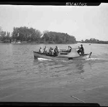 Ten men on a boat