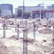 View of the K Street Mall construction