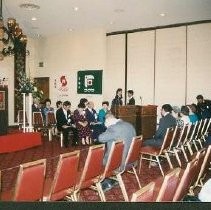 Banquet Reception: Guests Taking Their Seats