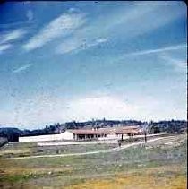 Slides of California Historical Sites. San Antonia de Padua Mission, Jolon, Calif