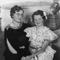 Woman With Daughter Portrait