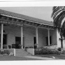 View of the Mission San Jose in Santa Clara, California State Landmark #334, Santa Clara County