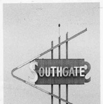 Southgate Shooping Center sign