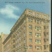 Hotel Lehart, 9th Street, Sacramento, California