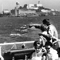 Approaching Alcatraz Island