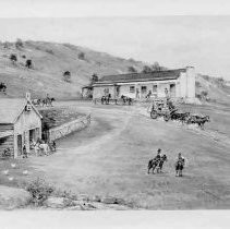 Photographs of Sketches of Western Pioneer Trail scenes