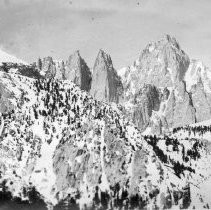 Mt. Whitney, 14501'. Highest in U.S