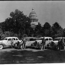 Elks Club Members and Cars