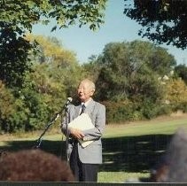 Tule Lake Linkville Cemetary Project: Henry Taketa Gives a Speech