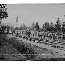 Cal. National Guard at McCloud during the Italian Strike