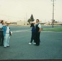 Tule Lake Linkville Cemetery Project: Tour Bus Driver and Man