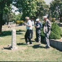 Tule Lake Linkville Cemetery Project: Photographers and Old Grave Marker