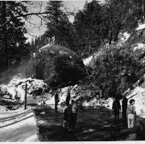 Boulder Blocks Highway 50