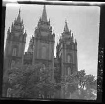 Salt Lake City and Mormon Temple Grounds