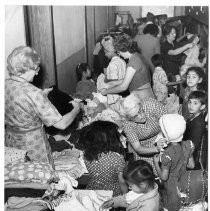 Children of Flood Get Clothes