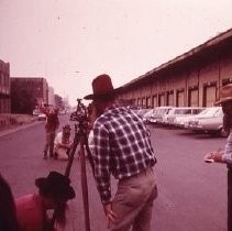 Old Sacramento historic district. View of the Tanscontinental Railroad Survey of 1969 for the centennial of the completion of the transcontinental railroad