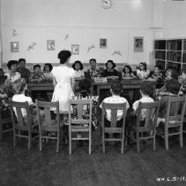 William Land School 1951 Classroom Demonstration