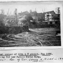 Excavation for Public Works building