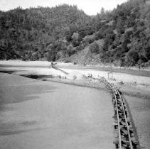 Construction of Head Dam, Folsom