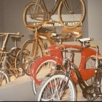 Bicycles of various models