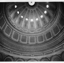 Interior view of the California State Capitol dome