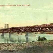 S. P. Bridge across Sacramento River, California