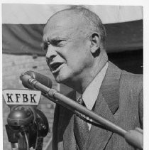 President General Dwight D. Eisenhower in Sacramento