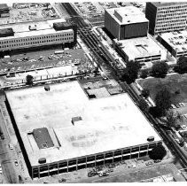 Aerial view of the Capitol Square structure which will house a Safeway Store
