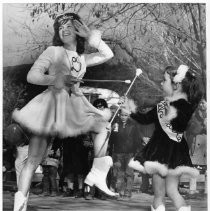 Drum majorette at Coloma