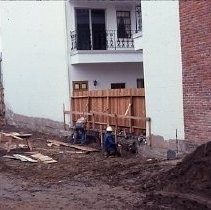 Old Sacramento. Old Sacramento. View of the Pacific Stables building on the corner of Second and L Streets