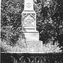 Tombstone of T. C. McConnell