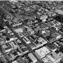 Aerial View of Sacramento Redevelopment