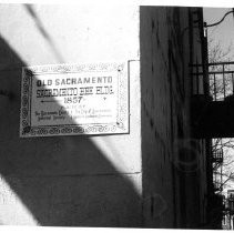 1016 3rd Street Old Sacramento Bee Bldg. sign