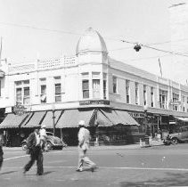 Downtown Sacramento street corner