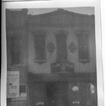 Exterior street scene at the corner of Third and J Streets in Sacramento prior to redevelopment