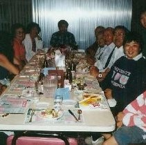 Tule Lake Linkville Cemetery Project 1989: JACLers at Dinner