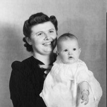 Woman With Daughter Portrait