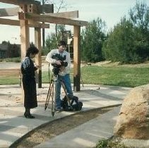 Walerga Park Plaque Dedication: Sydnie Kohara and Cameraman