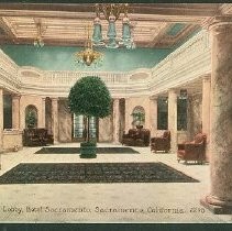 Lobby, Hotel Sacramento, Sacramento, California