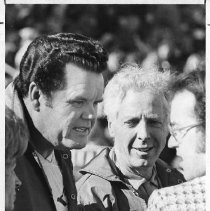 Chief of Police and Sheriff Meet before Pig Bowl