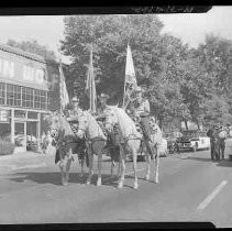 Sacramento County Sheriff's mounted drill team color guard