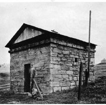 View of Hornitas Jail in Calaveras County dating from the 1850s