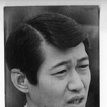 Robert T. (Bob) Matsui, portrait, looking concerned