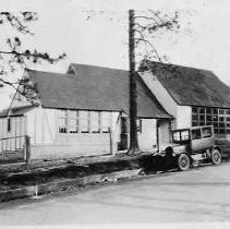 View of the Camino School in El Dorado County under construction