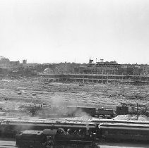 Southern Pacific Depot Construction