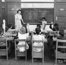 William Land School 1951 Classroom Demonstration