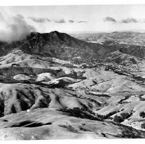 Aerial view of Mt. Tamalpais State Park in Marin County