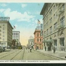 Sacramento, Cal. Looking up J Street