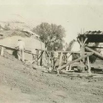 Grizzly Slough Bridge construction