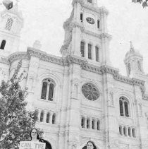 Abortion rally in front of the Cathedral of the Blessed Sacrament